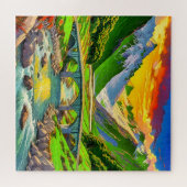 Schilderachtig landschap legpuzzel (Horizontaal)
