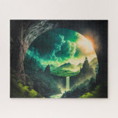 Schilderachtig landschap legpuzzel (Horizontaal)