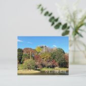 Schilderachtig landschap met Autumn Color Briefkaart (Staand voorkant)