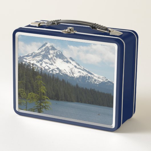 Schilderachtig landschap Mount Hood met sneeuwbede (Voorkant)