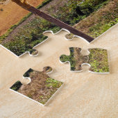 Schilderachtig landschap op het platteland van Bhu Legpuzzel (Zijkant)
