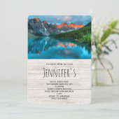 Schilderachtig landschap van bergland kaart (Staand voorkant)