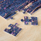 Schilderachtig landschap van de baai van Tadoussac Legpuzzel (Zijkant)