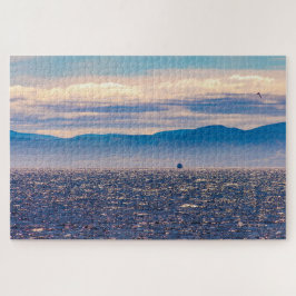 Schilderachtig landschap van de baai van Tadoussac Legpuzzel