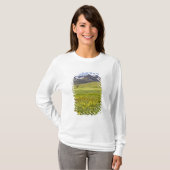 Schilderachtig landschap van de vallei van Svarfad T-shirt (Voorkant volledig)