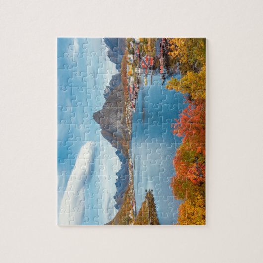 Schilderachtig landschap van Lofoten Nordland Noor Legpuzzel (Verticaal)