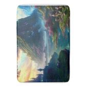 Schilderachtig Landschap Vier Badmat (Voorkant Verticaal)