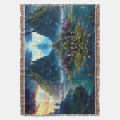 Schilderachtig Landschap Vier Deken (Voorkant Verticaal)