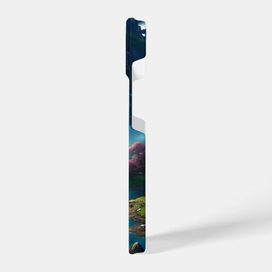 Schilderachtig Landschap Vier iPhone Hoesje (Linkerkant)