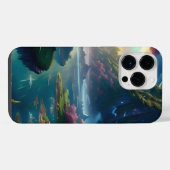 Schilderachtig Landschap Vier iPhone Hoesje (Achterkant horizontaal)