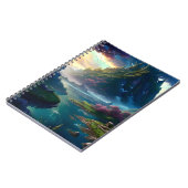 Schilderachtig Landschap Vier Notitieboek (Linkerzijde)