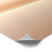 Schilderachtig landschap Zeilen Zonsondergang Acht Poster (Hoek)