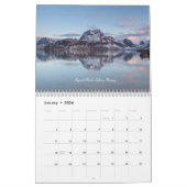 Schilderachtig landschappen kalender (Jan 2026)