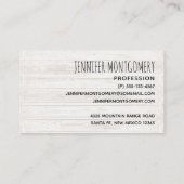Schilderachtig landschapsfoto van bergen visitekaartje (Achterkant)