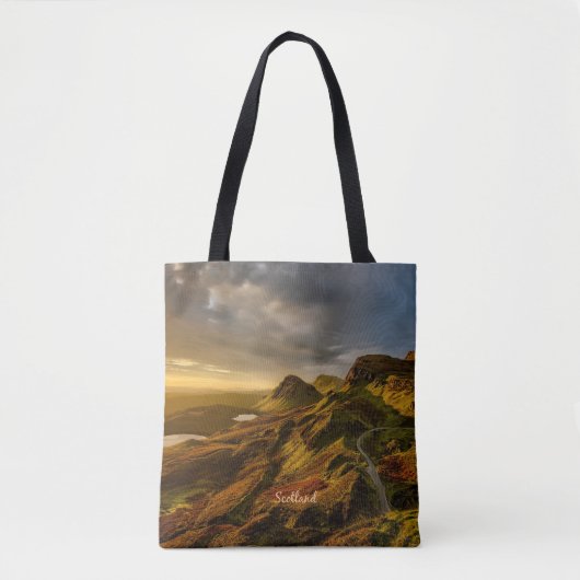 Schilderachtig landschapsfoto van Schotland Tote Bag (Voorkant)