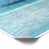 Schilderachtig landschapsfotografie bij het meer v poster (Hoek)