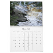 Schilderachtig landschapskalender kalender (Mar 2027)