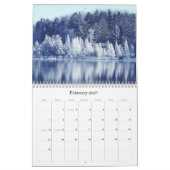 Schilderachtig landschapskalender kalender (Feb 2027)