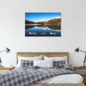 Schilderachtig landschapszin Uitgebreide weergave Canvas Afdruk (Insitu (Slaapkamer))