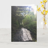 Schilderachtig, Liefdevolle kleindochter, Verjaard Kaart (Gele Bloem)