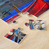 Schilderachtig ligurizomer in de bioscopen legpuzzel (Zijkant)