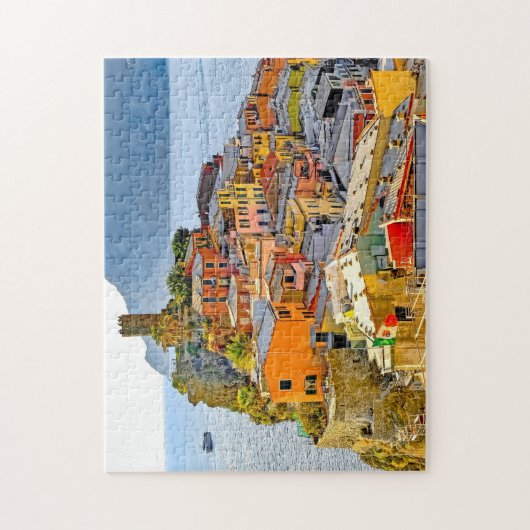 Schilderachtig ligurizomer in de bioscopen legpuzzel (Verticaal)