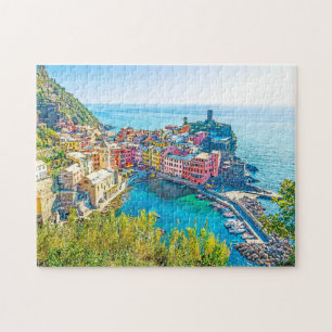 Schilderachtig ligurizomer in de bioscopen legpuzzel