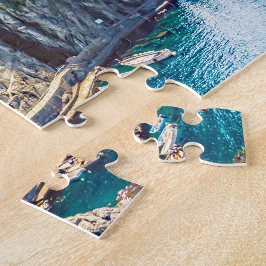 Schilderachtig ligurizomer in de bioscopen legpuzzel (Zijkant)