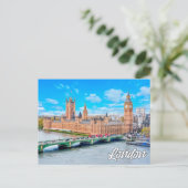 Schilderachtig Londen, Engeland | Big Ben Briefkaart (Staand voorkant)