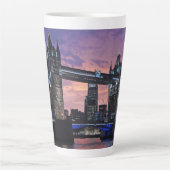 Schilderachtig London Tower Bridge Latte Mok (Voorkant)