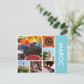 schilderachtig maroc briefkaart (Staand voorkant)