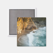 Schilderachtig McWay-Herfsten lopen het strand in  Magneet (Voorkant / Achterkant)