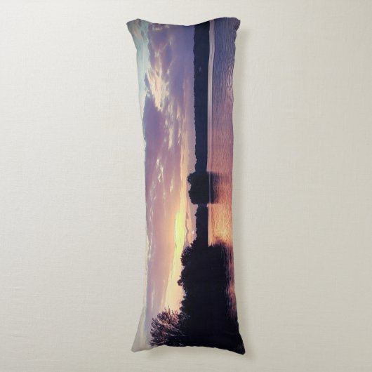 Schilderachtig Meer Blanket Lichaamskussen (Voorkant Verticaal)