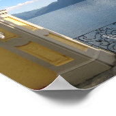 Schilderachtig meer Como Varenna Italië Poster (Hoek)