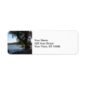 Schilderachtig meer etiket (Voorkant)