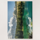 Schilderachtig meer van Carezza Caress Italië Dolo Legpuzzel (Verticaal)