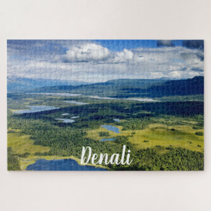Schilderachtig meren van Denali Legpuzzel