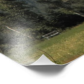 Schilderachtig met sneeuw bedekte montagetadams foto afdruk (Hoek)