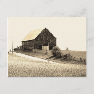 schilderachtig Missouri Barn Briefkaart