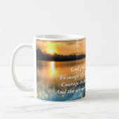 Schilderachtig Mok Serenity Prayer (Links)