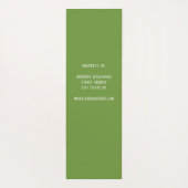 Schilderachtig momenten kalmeren Personaliseren Yogamat (Achterkant)