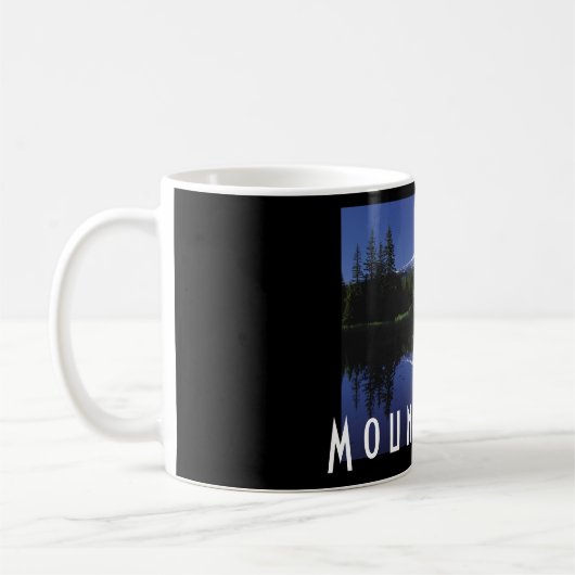 Schilderachtig montagebit koffiemok (Links)