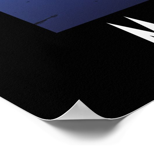 Schilderachtig montagebit poster (Hoek)