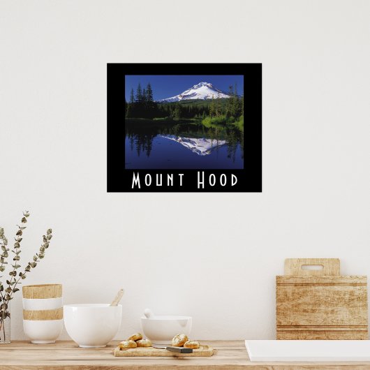 Schilderachtig montagebit poster (Keuken)