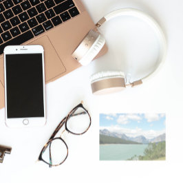 Schilderachtig Montana Bergen en Lake Landscape Post-it® Notes