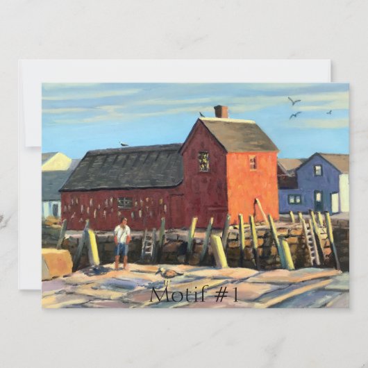 Schilderachtig Motif #1 Rockport Vist Shack (Voorkant)