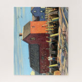 Schilderachtig Motif #1 Rockport Vist Shack Legpuzzel (Verticaal)