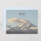 Schilderachtig Mount Adams Washington Cloud Photo Briefkaart (Voorkant / Achterkant)