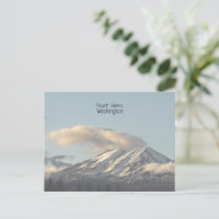Schilderachtig Mount Adams Washington Cloud Photo 