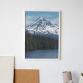 Schilderachtig Mount Hood en Lake Landscape Perfect Poster